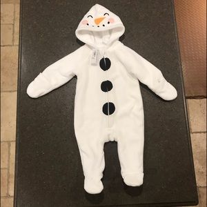 Micro Performance Fleece Critter Snowman Olaf